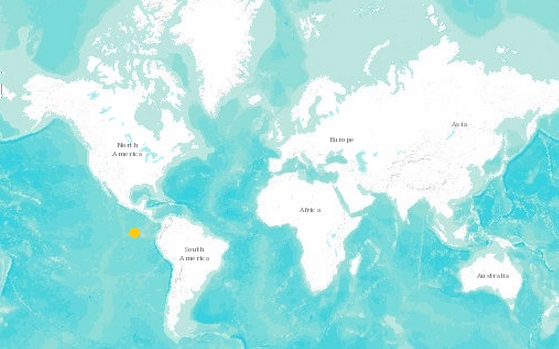 Galapagos Penguin distribution map
