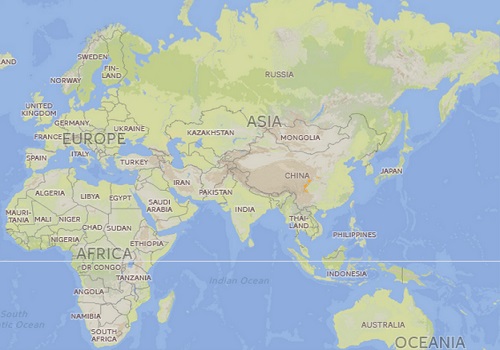 Giant Panda Distribution Map
