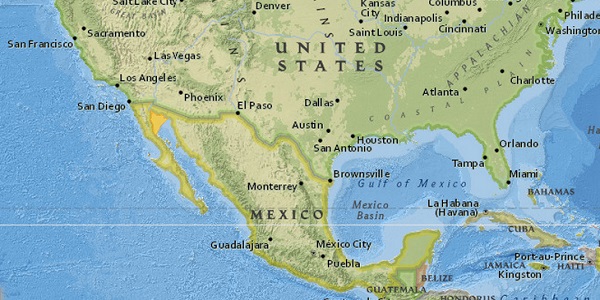 Vaquita Distribution Map