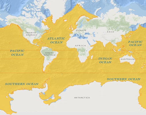 Blue Whale Distribution Map