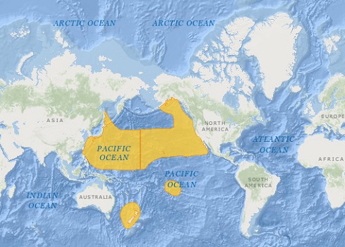 Pacific Bluefin Tuna Distribution