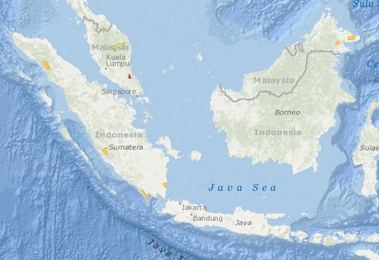 Sumatran Rhino Distribution